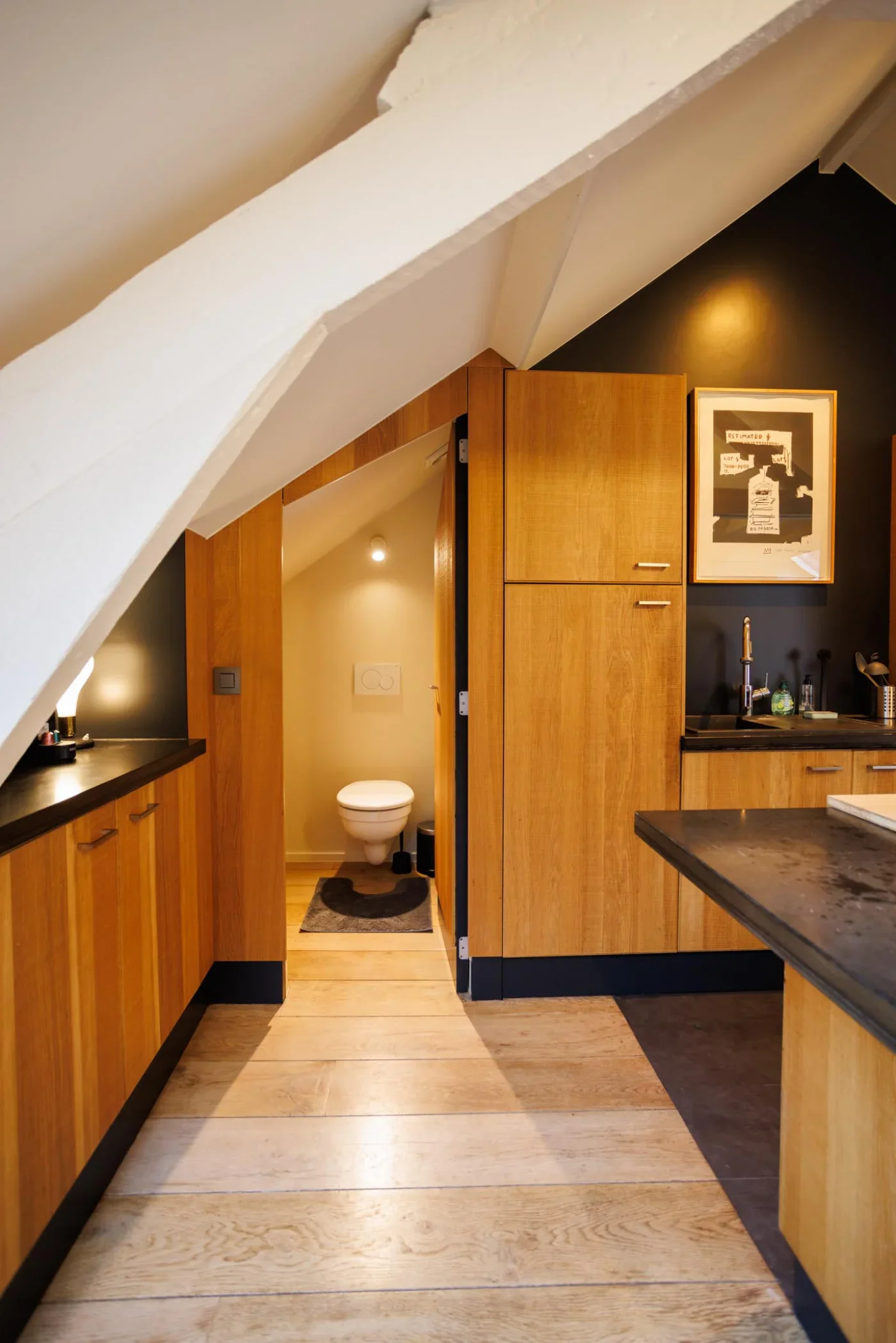 Loft-toilet